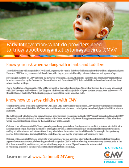 For Early Interventionists